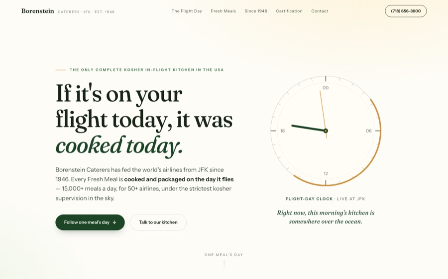 Concept B — Flight-Day Fresh